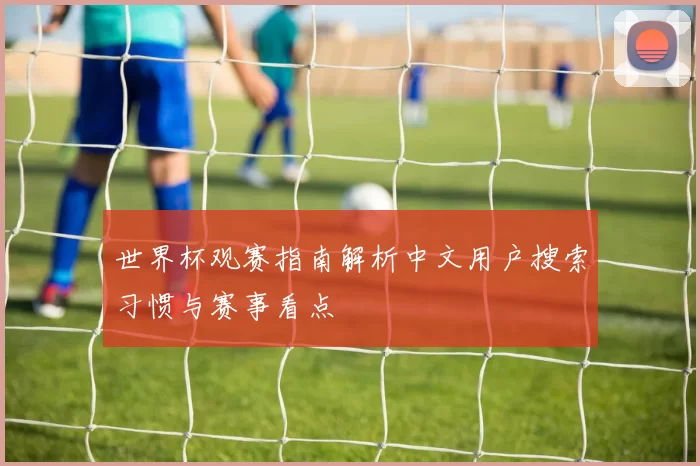世界杯观赛指南解析中文用户搜索习惯与赛事看点